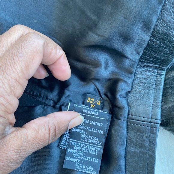 Harley-Davidson Leather Strapless top - Picture 3 of 4